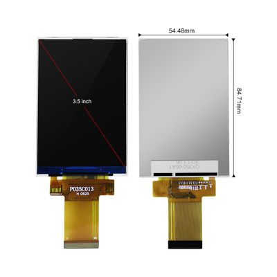 Polcd 320x480 Spi Painel LCD de 3,5 polegadas 450cd/m2 para uso comercial