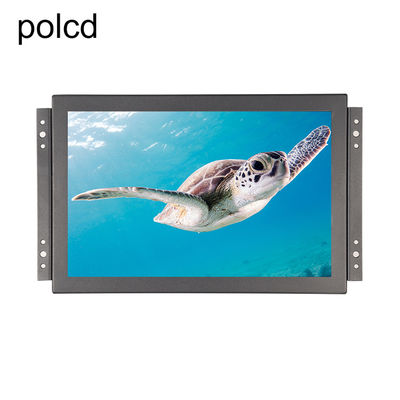 Monitor industrial de Polcd 11,6” LCD da caixa do metal com o tela táctil de suspensão do quadro aberto da orelha