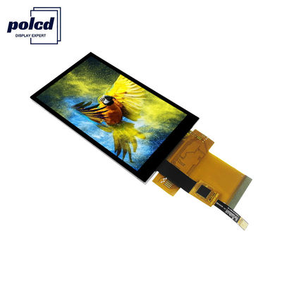 exposição de 3.97inch MCU 16bit IPS TFT LCD com o painel de toque capacitivo
