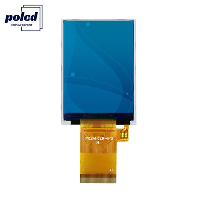 Lêndea de Polcd 350 2,4 exposição do LCD da relação do tela táctil 240x320 48.96mm MCU RGB de Tft da polegada