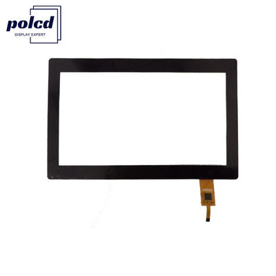 Painel de toque capacitivo de 7 polegadas Multi-Touch Custom Anti Blue Light Glass Polcd impermeável