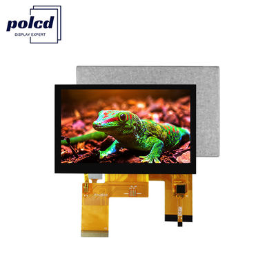 4.3 polegadas Tft LCD Screen Module 800x480 Rgb Interface Normalmente preto