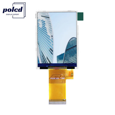 Mcu 37 Pin 2,8 polegadas touch screen LCD Display Module com resistência de toque