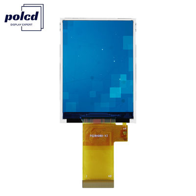 Módulo TFT LCD Polcd de alta resolução 480x640 2,8 polegadas com interface SPI RGB CTP