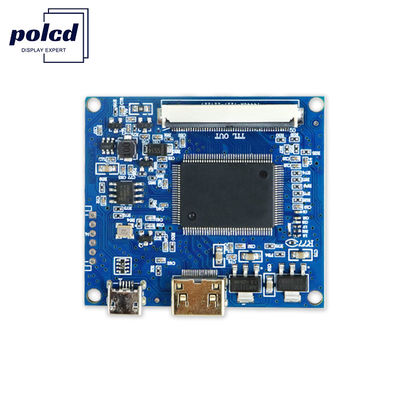 VGA Polcd Universal LCD Controller Board Personalizado TTL RGB 40 Pin 50 Pin FPC