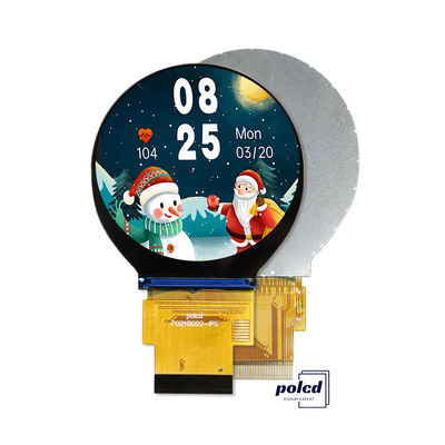 Polcd 2,1 polegadas 480x480 Pequeno painel de tela redondo Interface SPI RGB Display LCD TFT circular