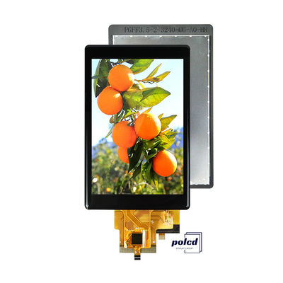 Polcd Custom 3.5 Inch Capacitive Touch Panel 320x480 500nit Interface RGB IPS Tft Lcd Display Module