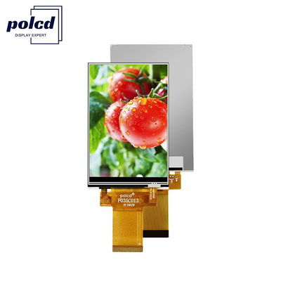 Polcd 3,5 polegadas MCU SPI interface ILI9488 TFT LCD Screen com painel de toque resistivo 320 * 480 3,5 