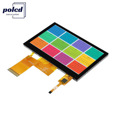 Polcd RGB Display de 24 bits 4,3 polegadas ST7262E43 800x480 TFT tela sensível ao toque