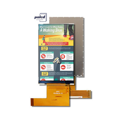Polcd 4.3 polegadas TFT LCD Alta Resolução 480x800 RGB interface IPS tela vertical 4.3 