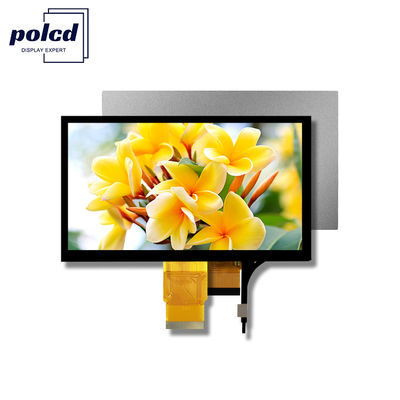 Polcd 7 polegadas Modulo LCD de tamanho médio 800 * 480 Alto brilho TFT capacitivo touch display