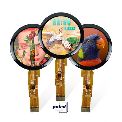 Polcd 1,28 polegadas 1,28 'Color redondo Circular TFT Display 240x240 LCD GC9A01 Driver IPS LCD Module