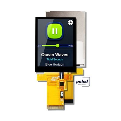 Polcd Tft RGB 2,8 polegadas Controlador industrial Painel de exibição a cores Técnica sensível ao toque capacitiva IPS Lcd módulo