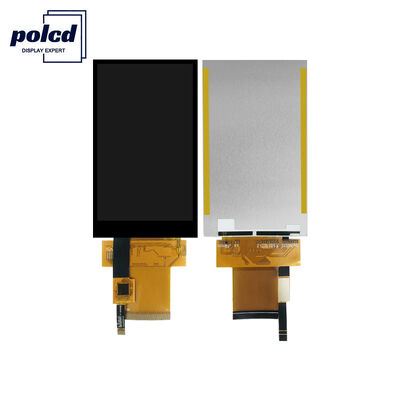 Polcd 3,97 polegadas 480 * 800 Resolução 50 pin Interface MCU de alto brilho Touch TFT LCD Display Module