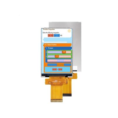 Polcd 3,5 polegadas TFT Display MCU SPI Interface Equipamento industrial Tela IPS Módulo LCD colorido de visão completa