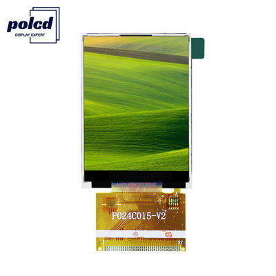 Polcd 300 Nits Tela Tft 65K 2,4 polegadas Tft Lcd Ili9341V 16 bits