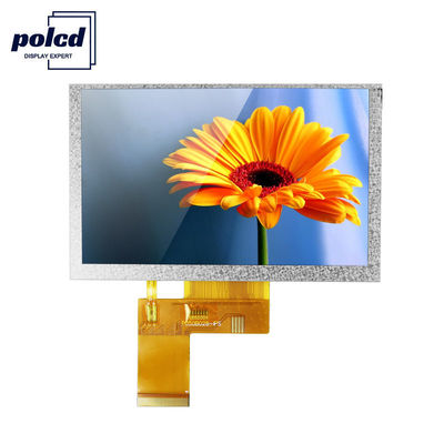 Polcd RoHS TFT IPS Display 300 Nit Tela de toque de 5 polegadas