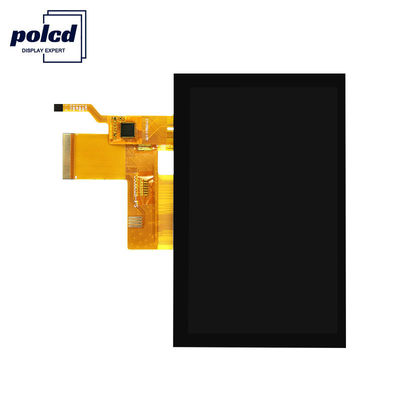 Polcd resolução 800X480 display TFT de 5 polegadas RGB painel de toque Ips de 24 bits