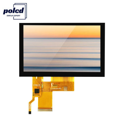 Polcd ST7262 Display LCD de 5 polegadas 800X480 TFT Touch Screen 40 pinos